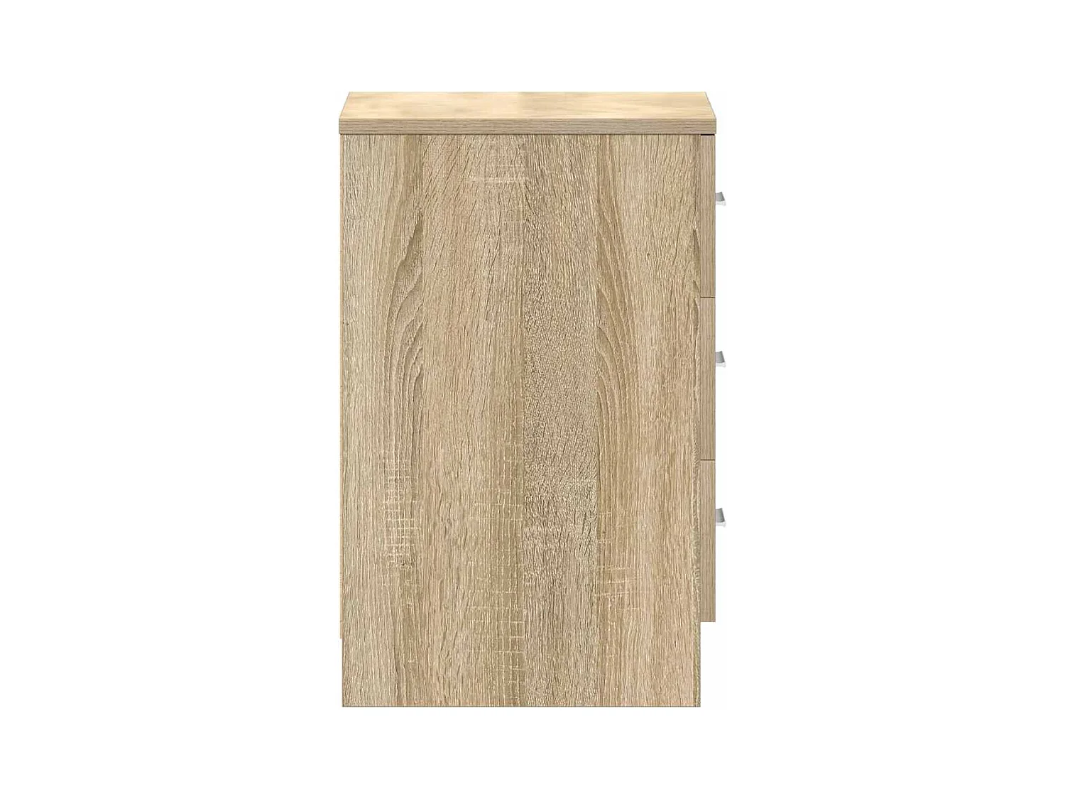 Tables de chevet 2pcs chêne sonoma 38x35x56cm bois d'ingénierie