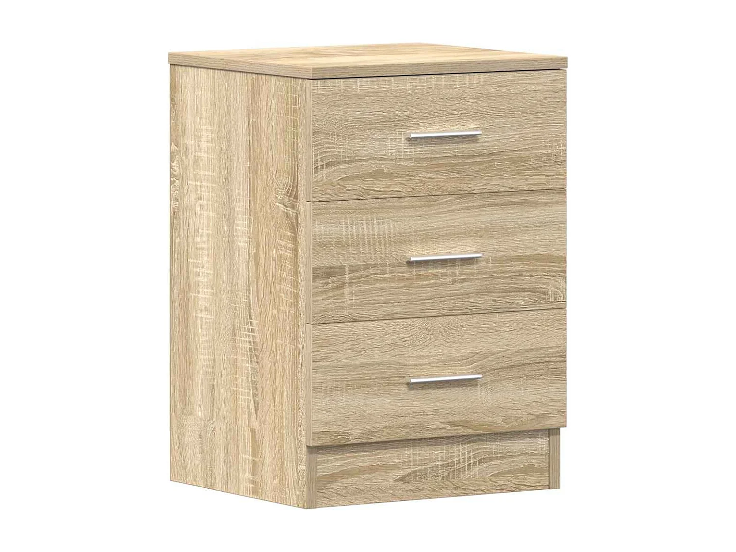 Tables de chevet 2pcs chêne sonoma 38x35x56cm bois d'ingénierie