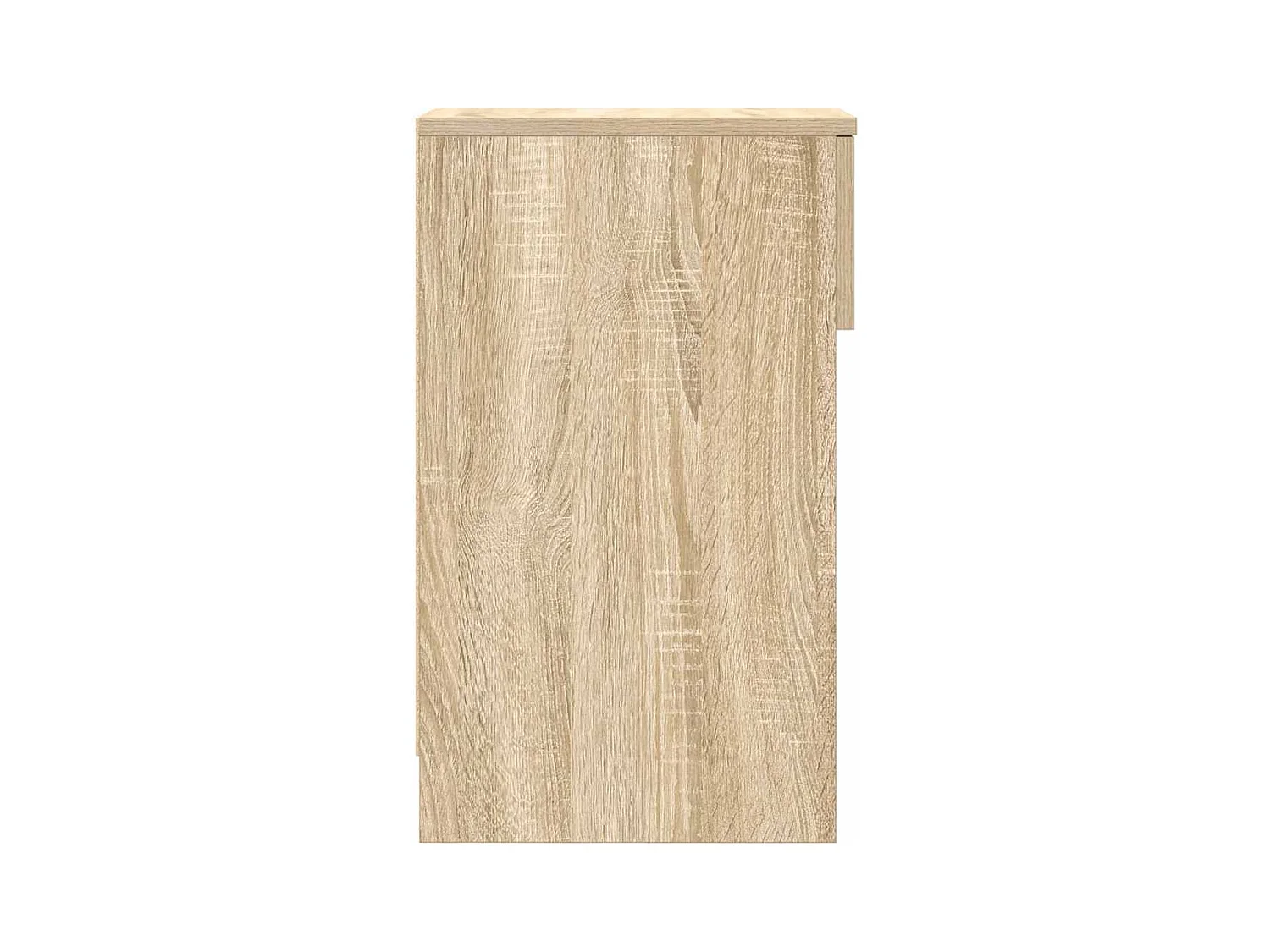 Comodino con cassetto, rovere Sonoma, 20x36x60 cm