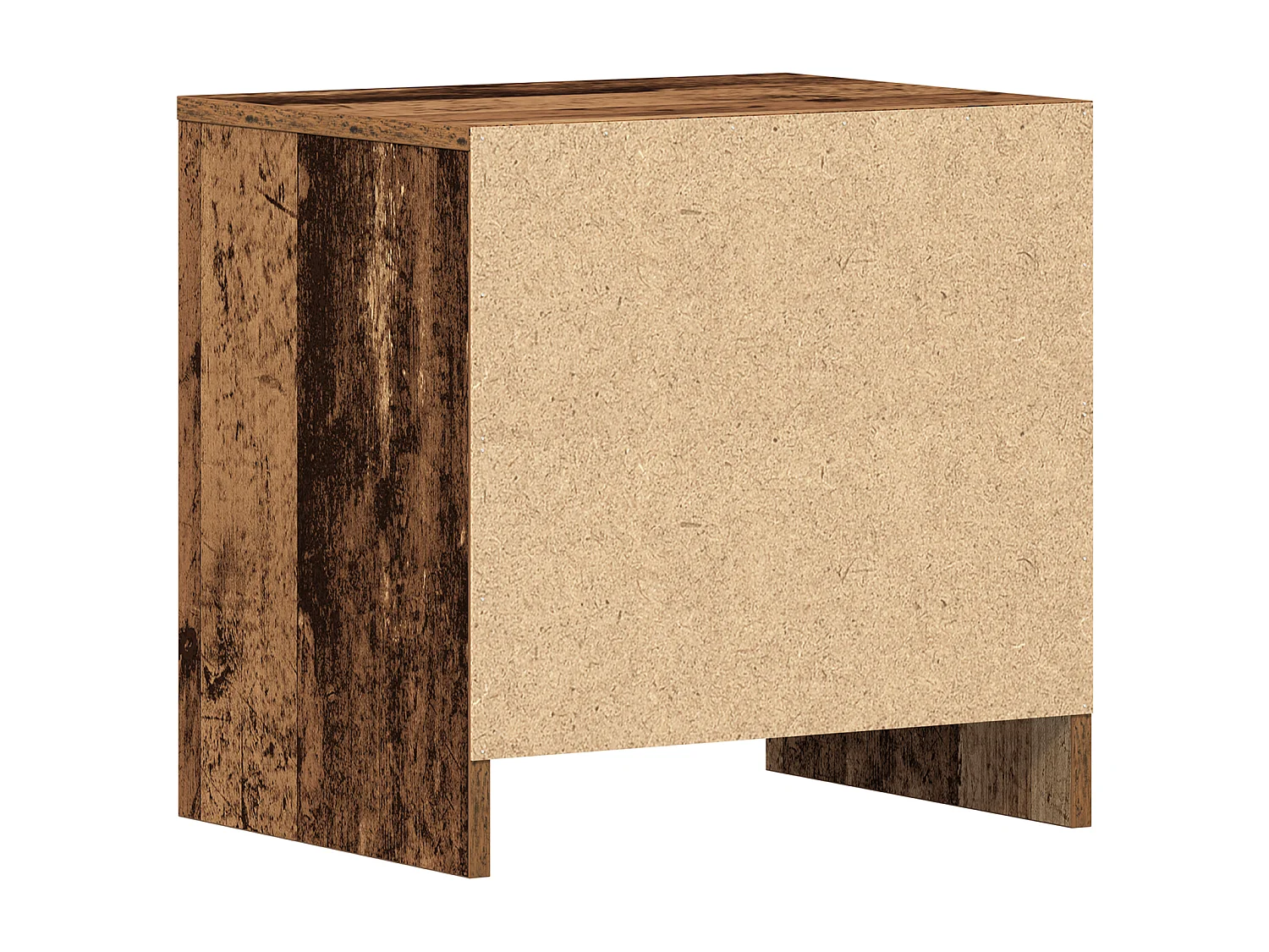 Cabinet de Chevet Bois Vieilli 45x34x44.5 cm Bois d'Ingénierie