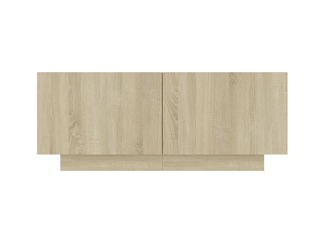 Comodino in rovere Sonoma 100x35x40 cm in legno ingegnerizzato