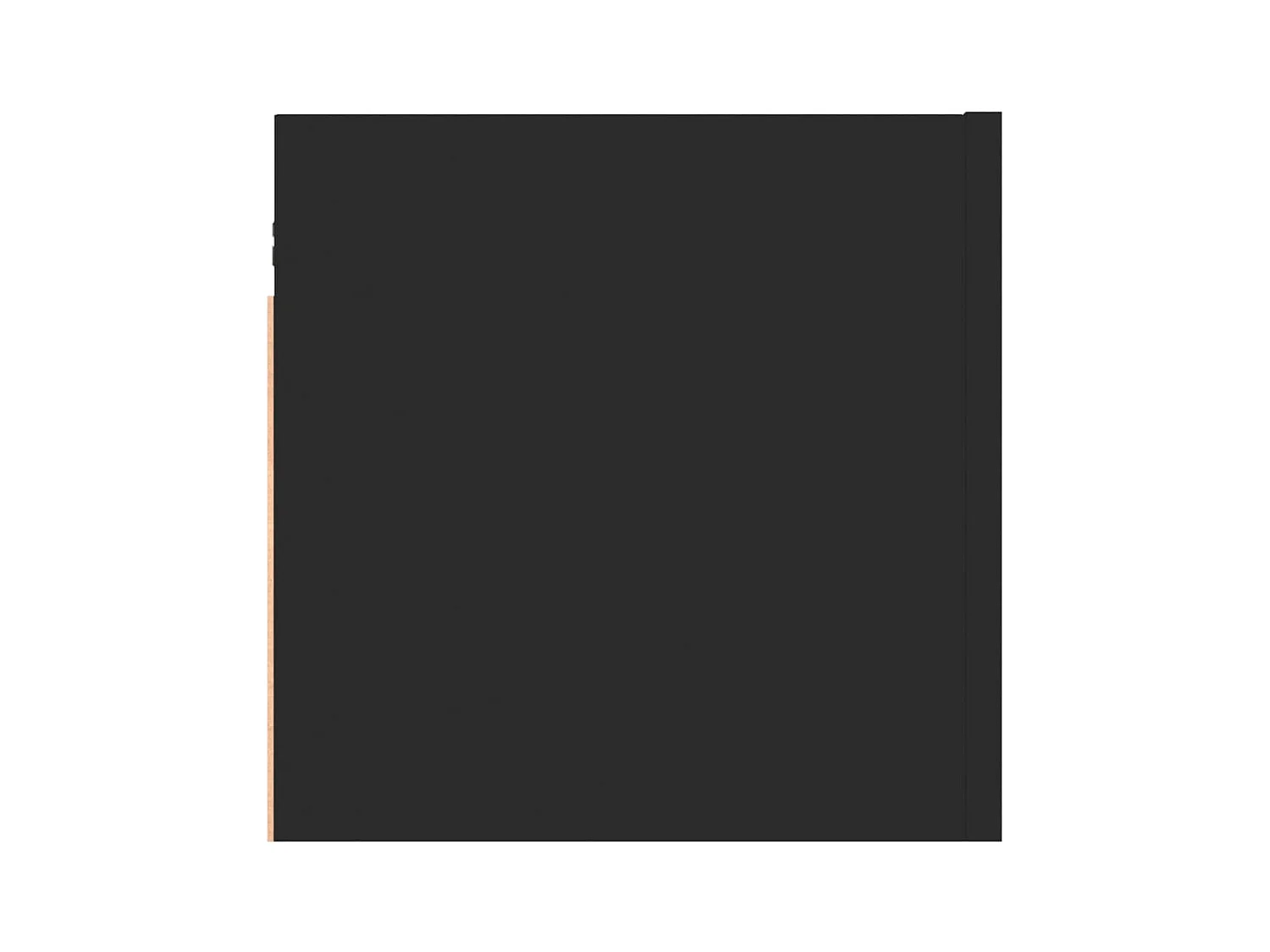 Tables de chevet 2 pcs Noir 30,5x30x30 cm Bois d'ingénierie