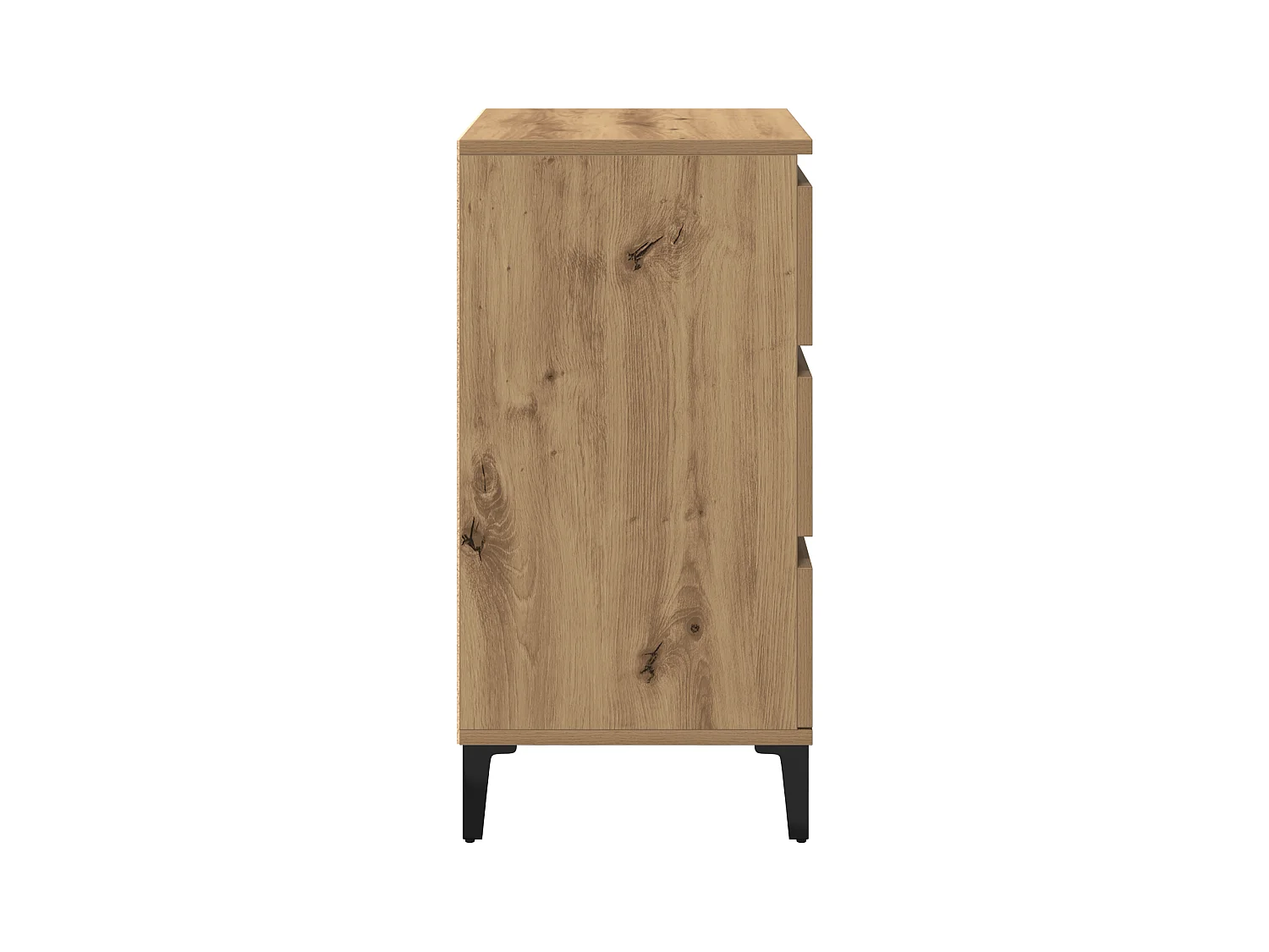 Table de chevet Chêne artisan 40x35x70 cm Bois d'ingénierie