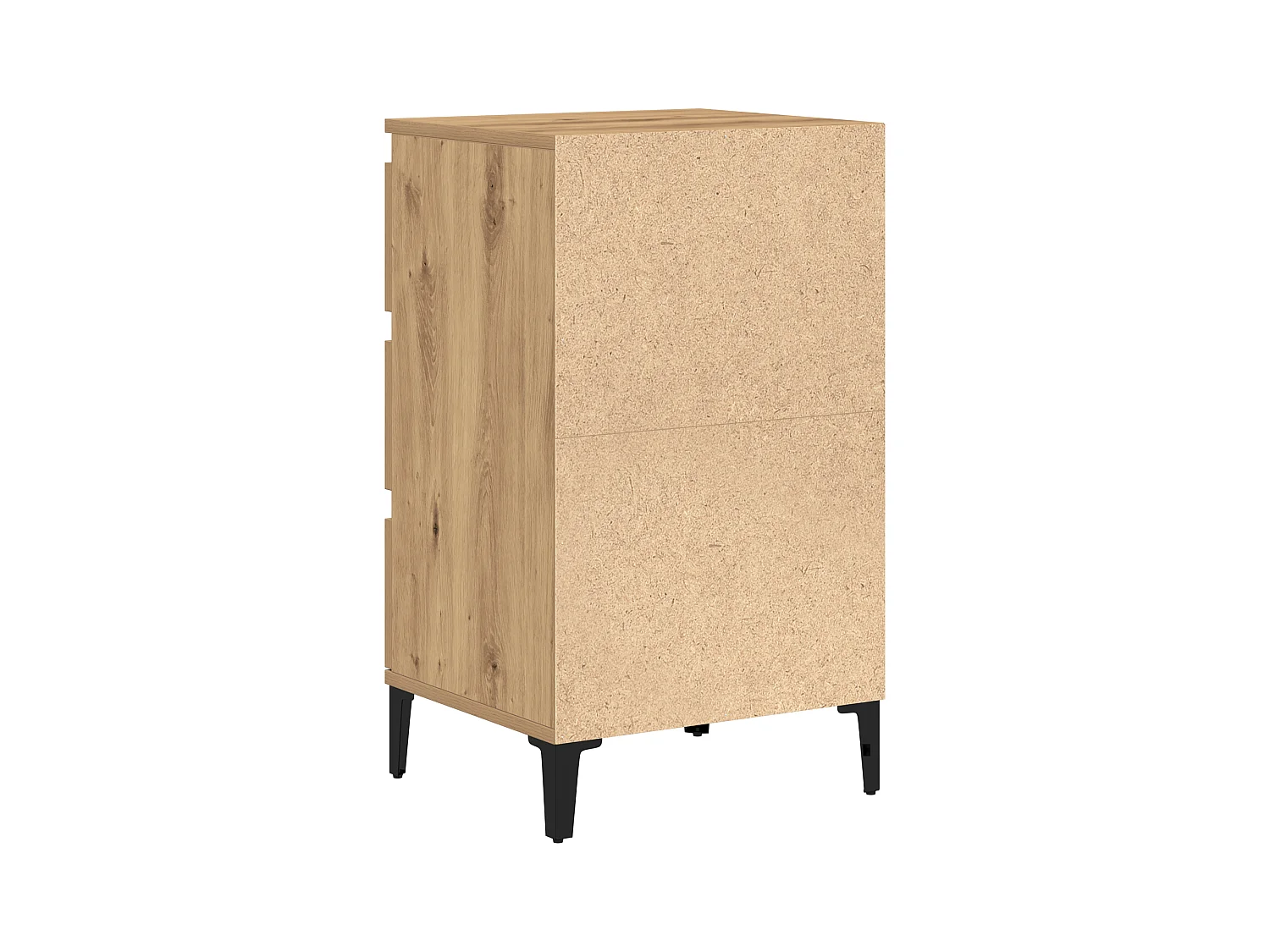 Table de chevet Chêne artisan 40x35x70 cm Bois d'ingénierie