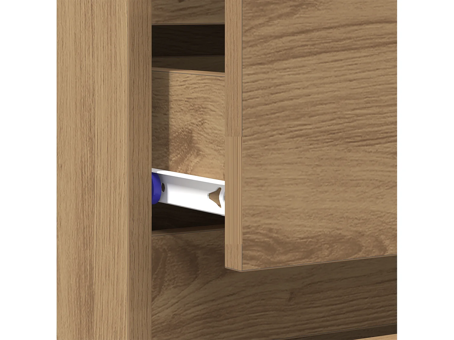 Comodino Artisan rovere 40x35x70 cm Legno composito