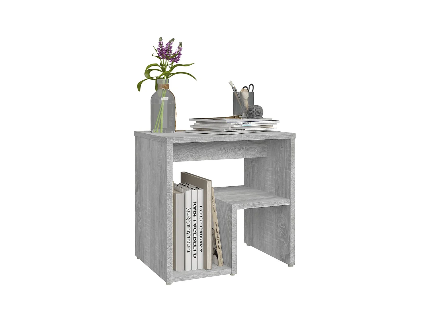 Tables de chevet 2 pcs Sonoma gris 40x30x40 cm Bois ingénierie