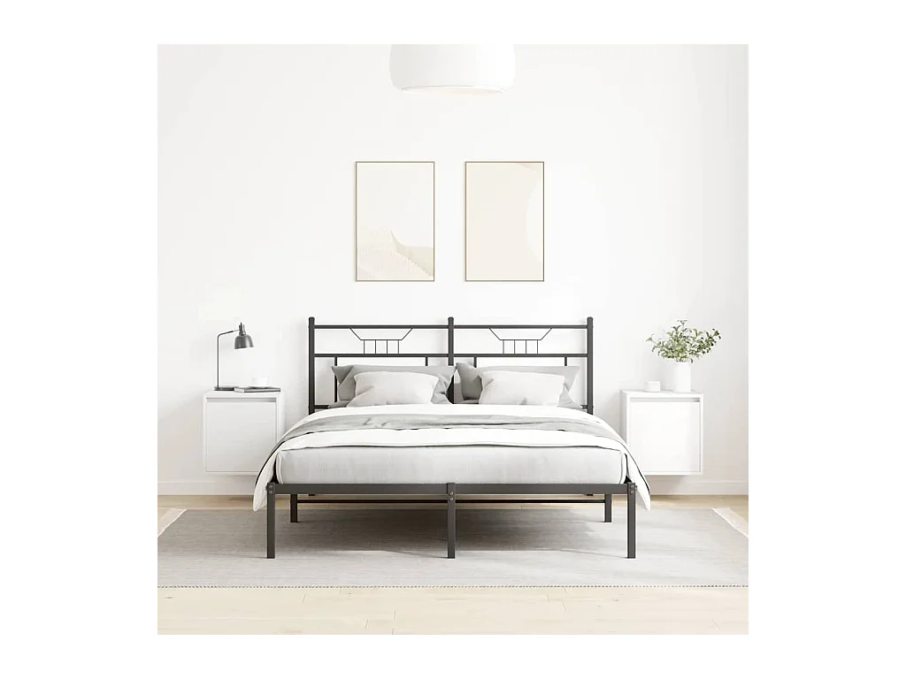 Comodini da parete 2 pz bianchi 38x34x40 cm