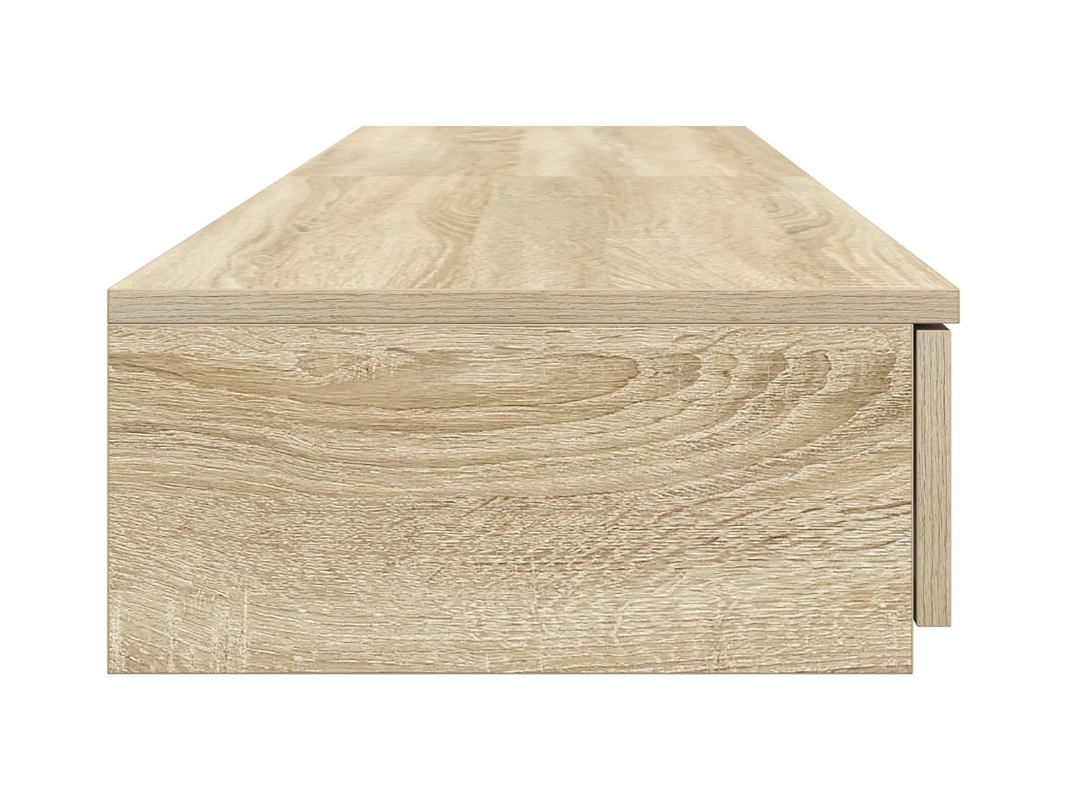 Sonoma eikenhouten bedlades 160x36,5x16,5 cm, bewerkt hout