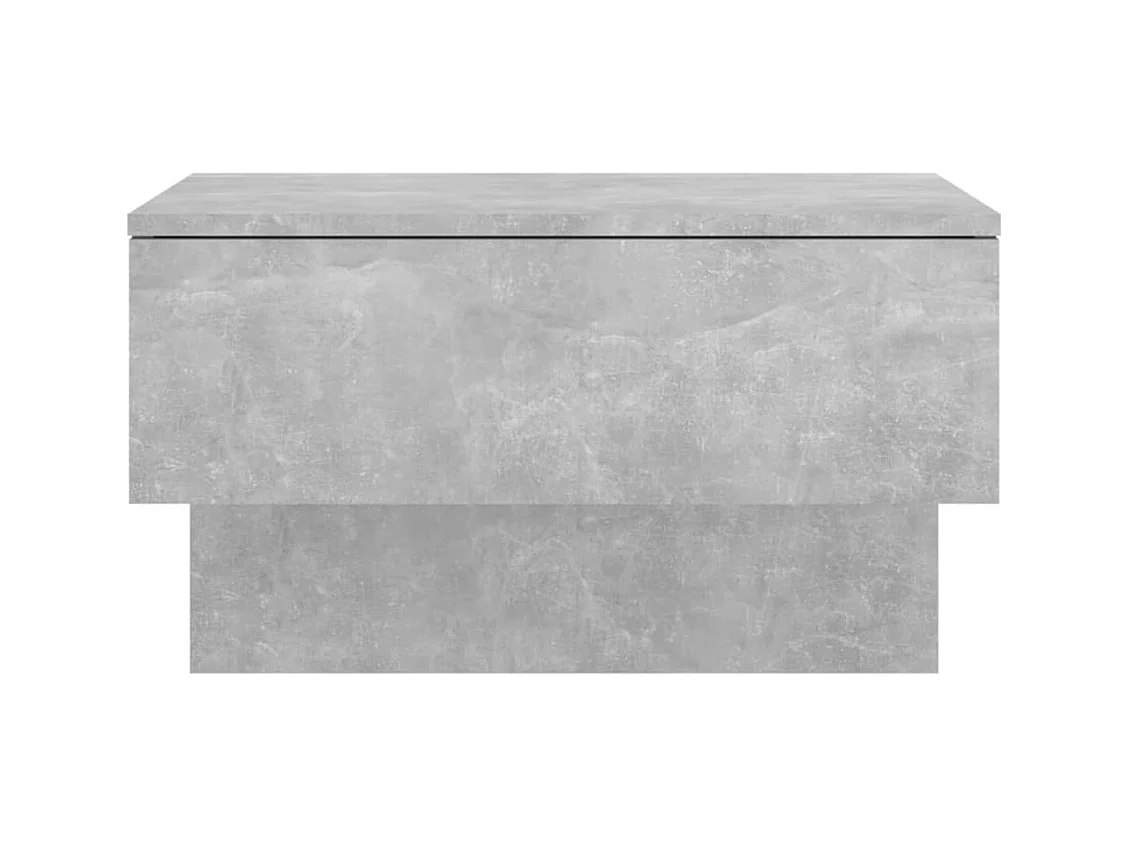 Table de chevet murale Gris béton