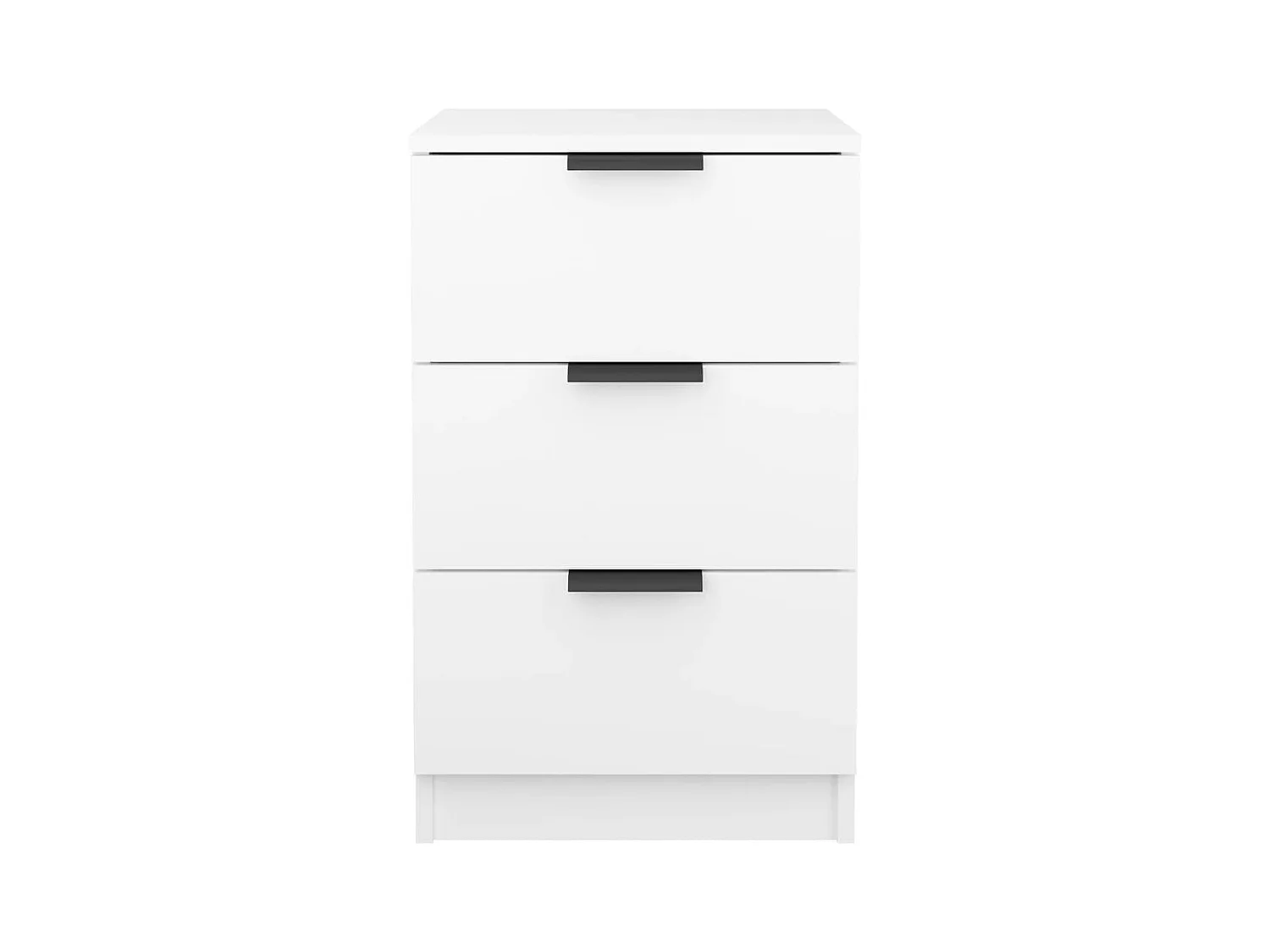 Nachtkastjes 2 stuks Wit 40x36x65 cm