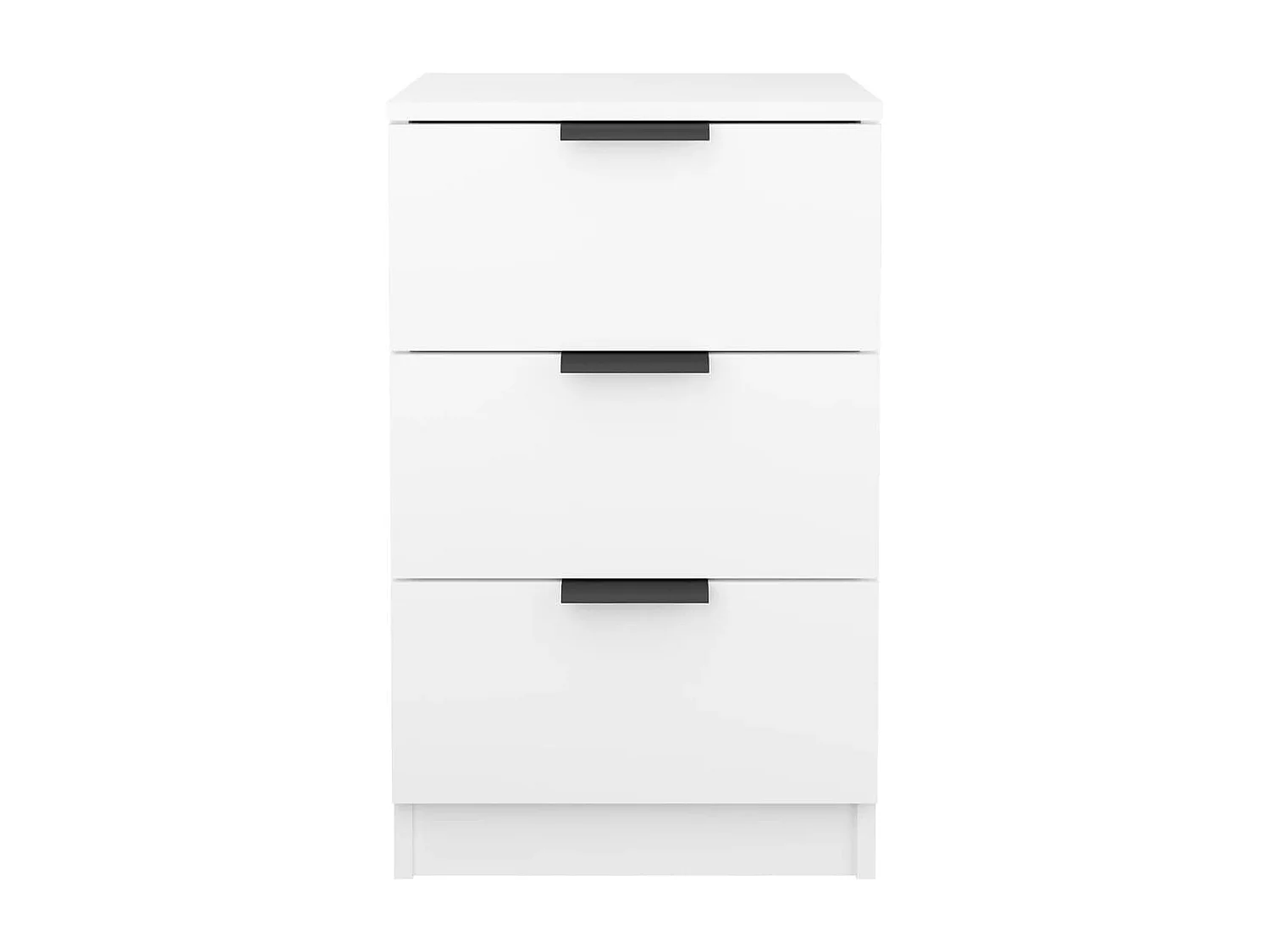 Mesitas de noche 2 uds Blanco 40x36x65 cm