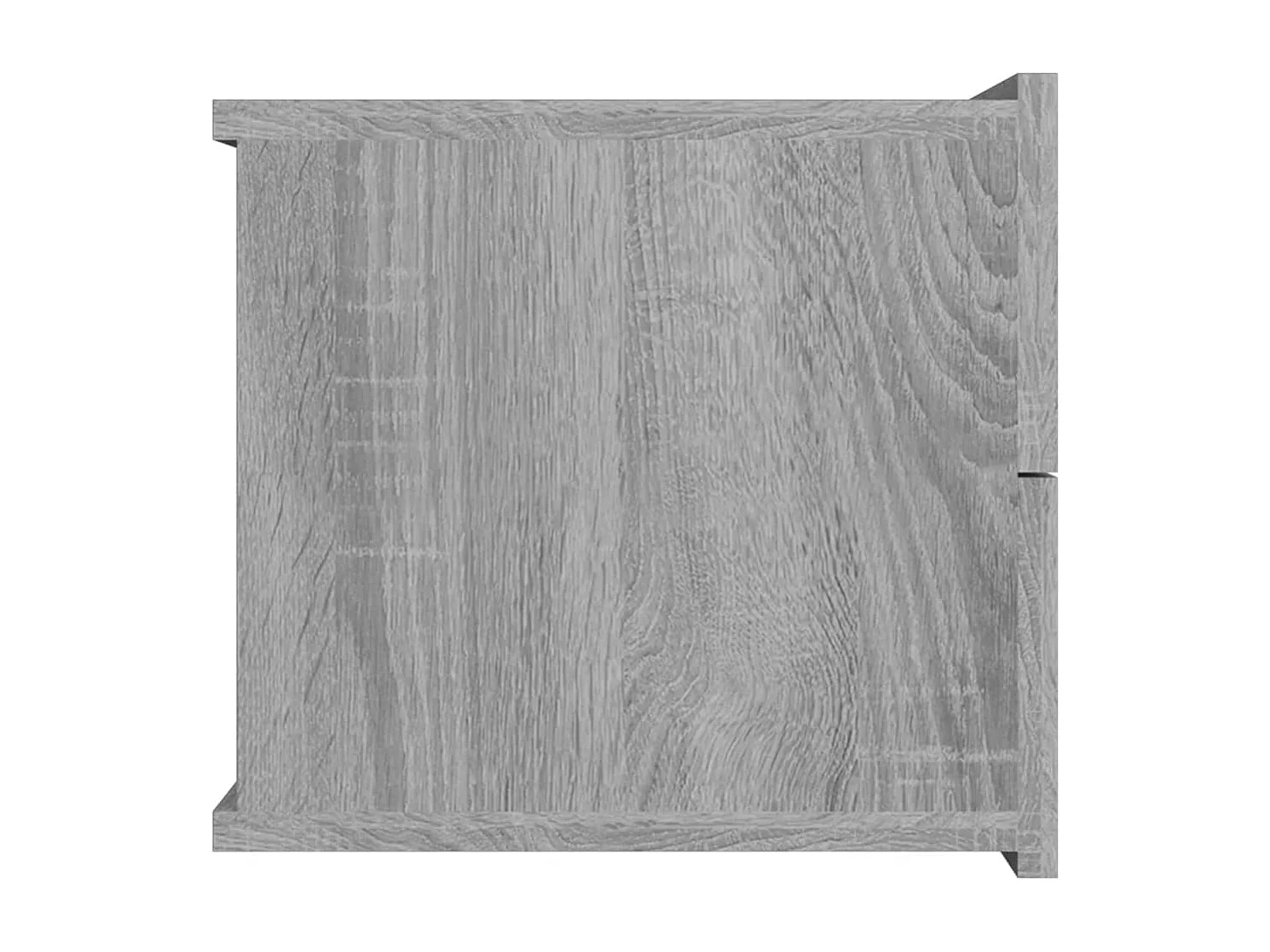 Table de chevet Sonoma gris 40x30x30 cm Bois d'ingénierie