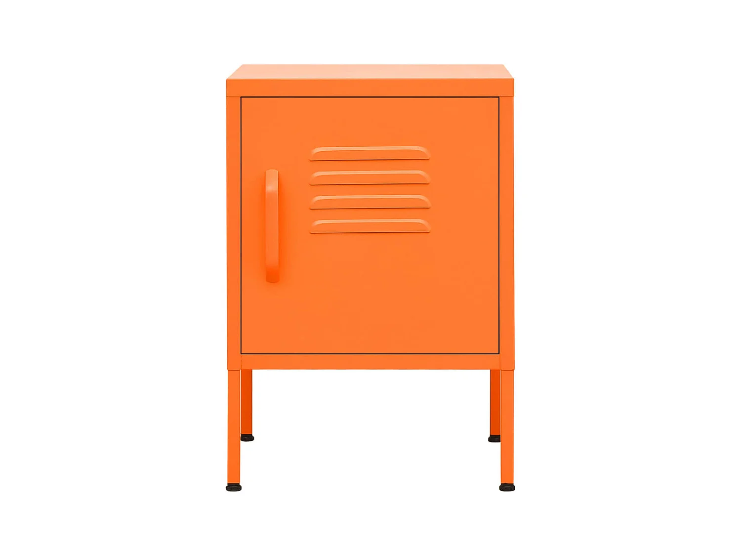 Table de chevet Rose 35x35x51 cm Acier