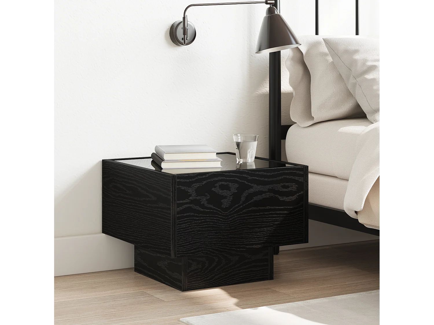 Armoire de rangement Chêne noir 40 x 40 x 30 cm