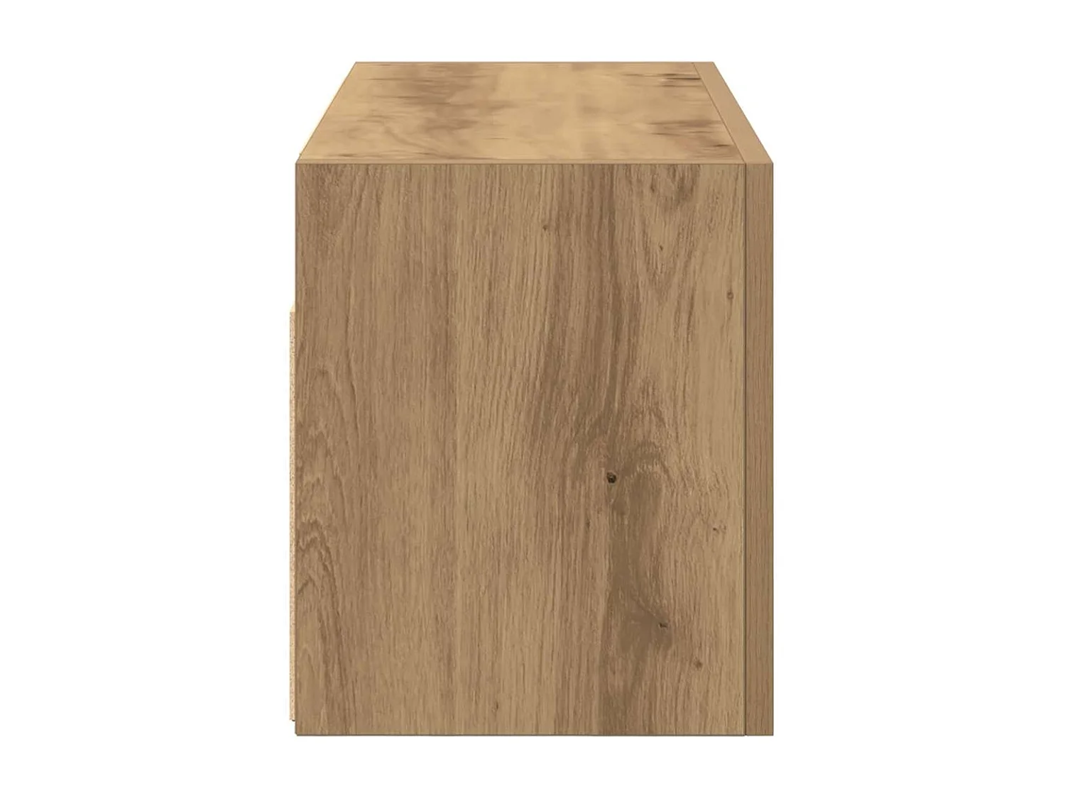 Armoire murale de bain chêne artisanal bois d'ingénierie