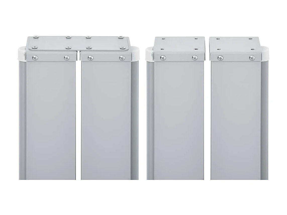 Auvent latéral rétractable Crème 100 x 600 cm