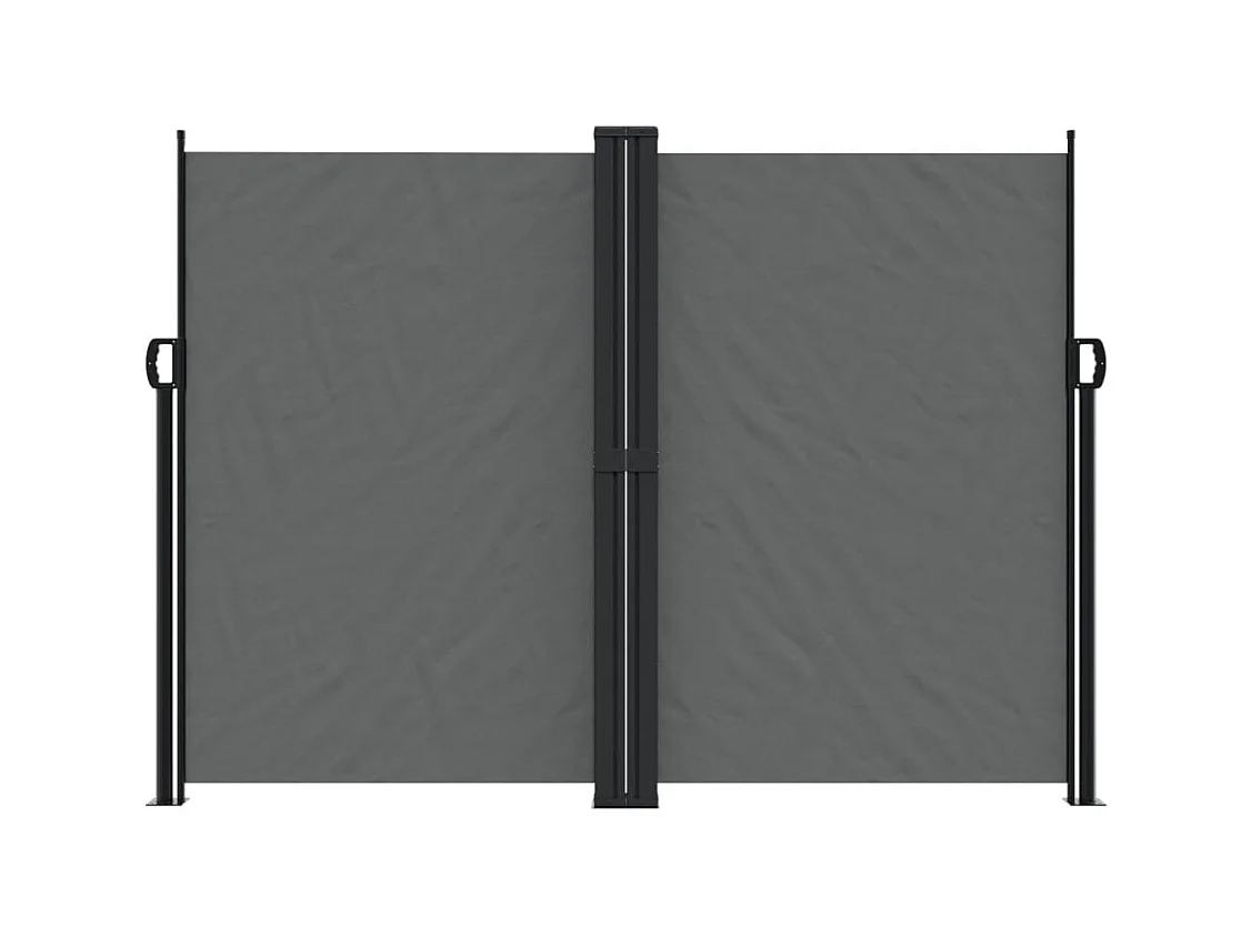 Tenda da sole laterale retrattile antracite 180x1000 cm