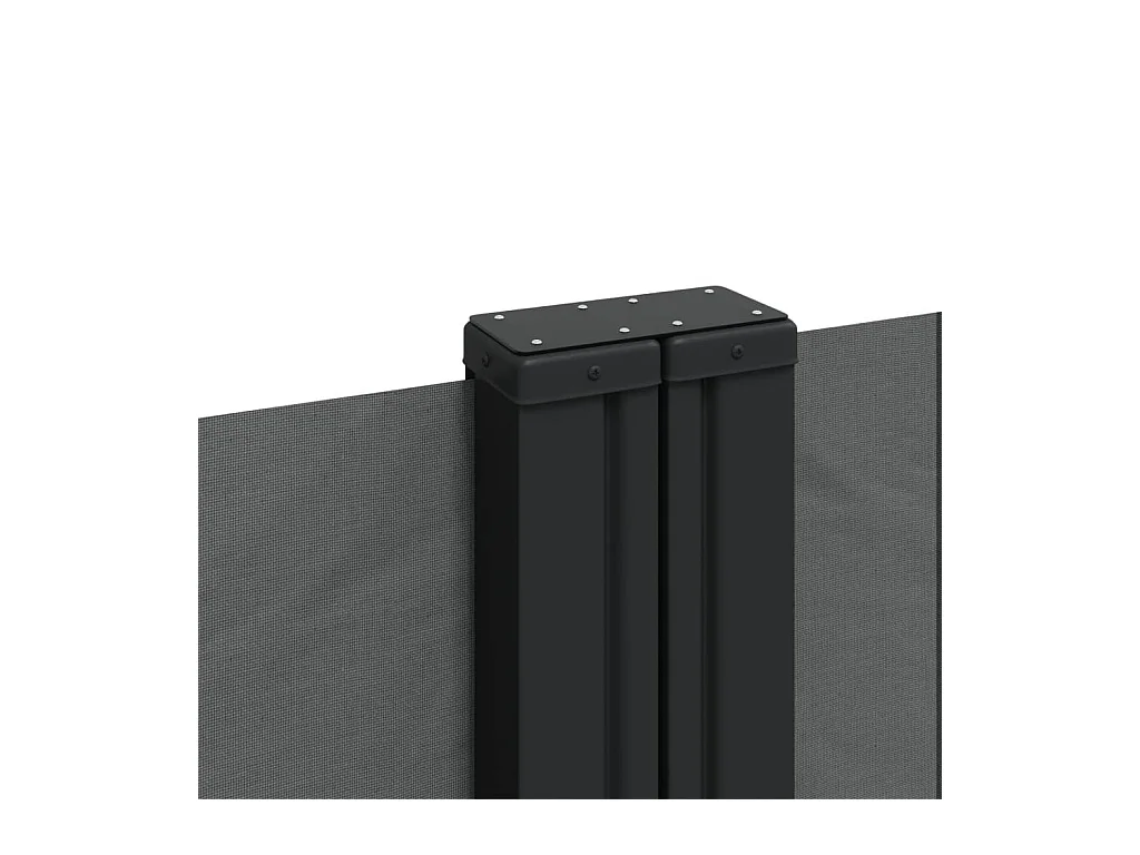 Tenda da sole laterale retrattile antracite 180x1000 cm