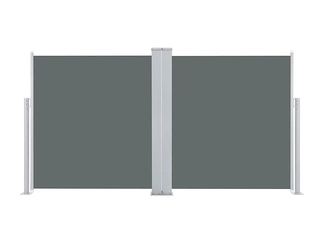 Tenda da sole laterale retrattile Antracite 100 x 600 cm