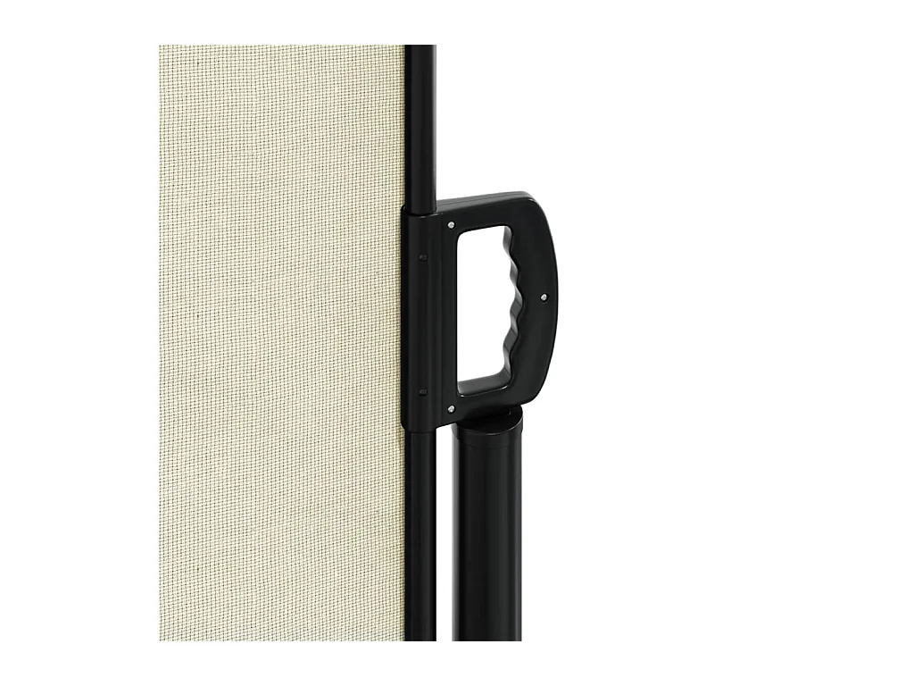 Auvent latéral rétractable crème 220x600 cm