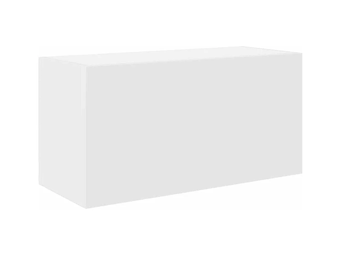 Armoire murale de bain blanc 60x25x30 cm bois d'ingénierie
