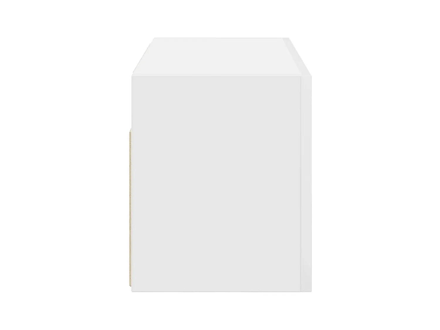 Armoire murale de bain blanc 60x25x30 cm bois d'ingénierie