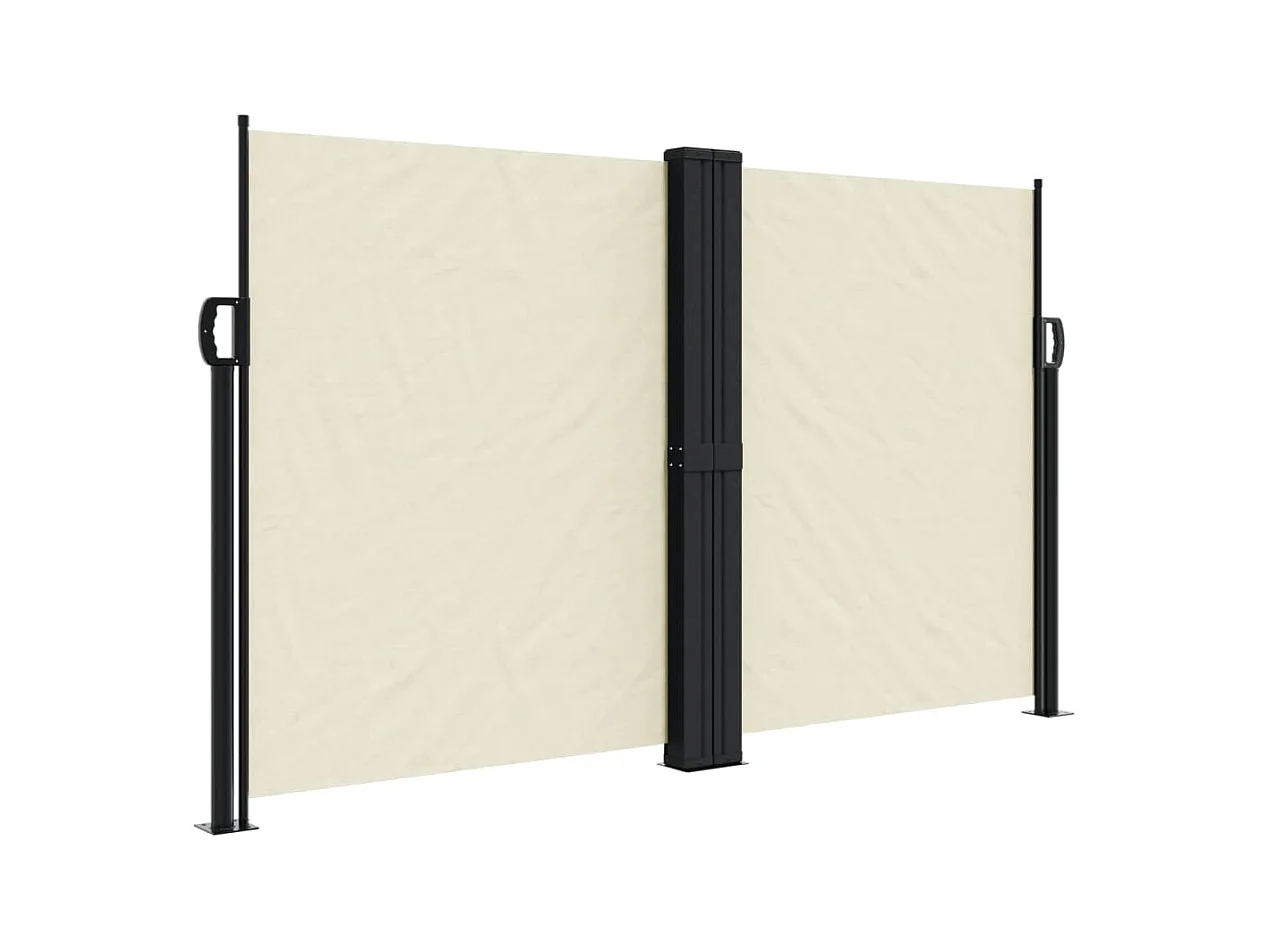 Tenda da sole laterale retrattile crema 140x1200 cm