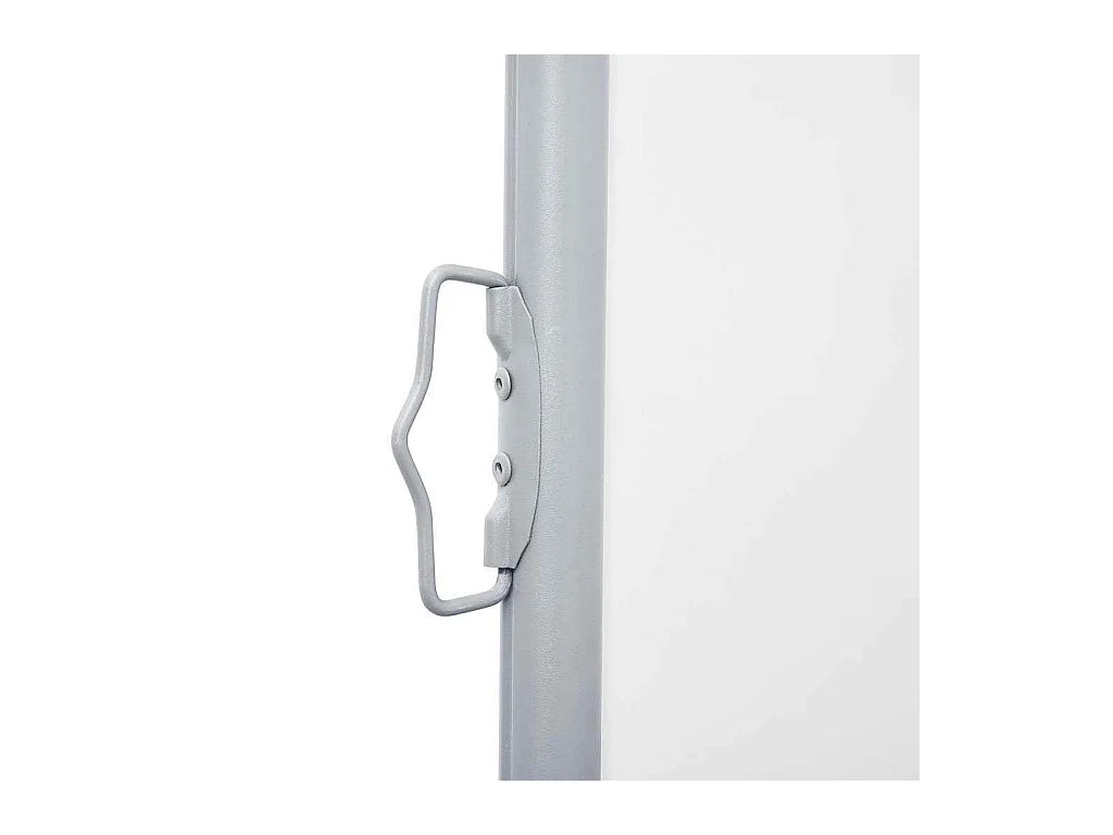 Auvent latéral rétractable Crème 120 x 1000 cm