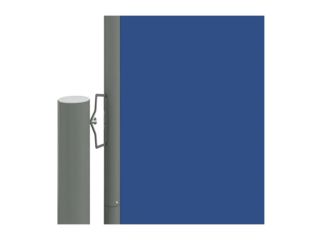 Auvent latéral rétractable Bleu 220x1000 cm