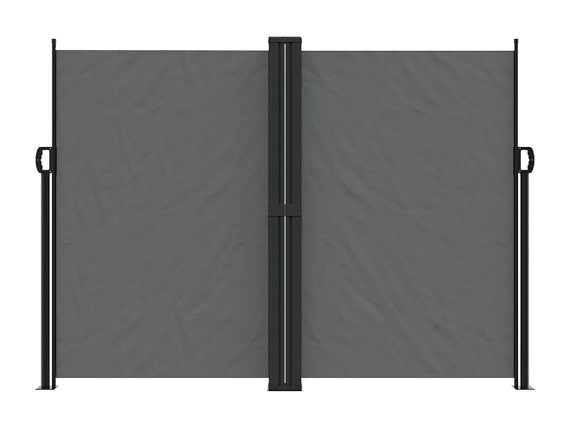 Auvent latéral rétractable Anthracite 180x1200 cm