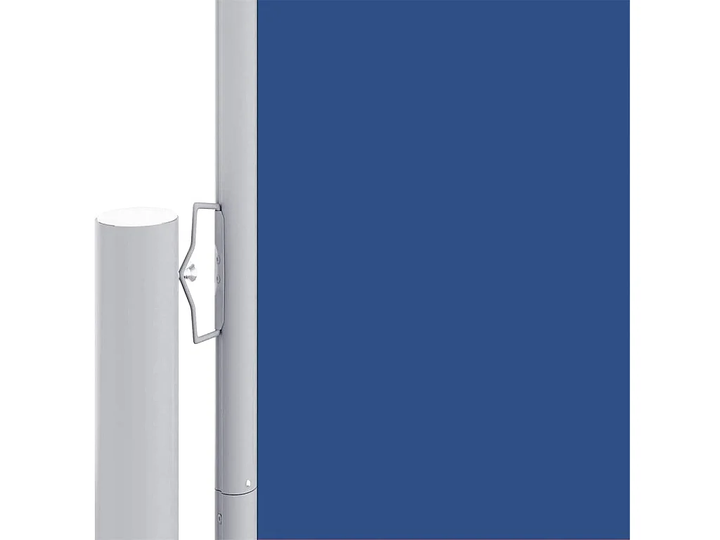 Toldo lateral retráctil Azul 180x600 cm