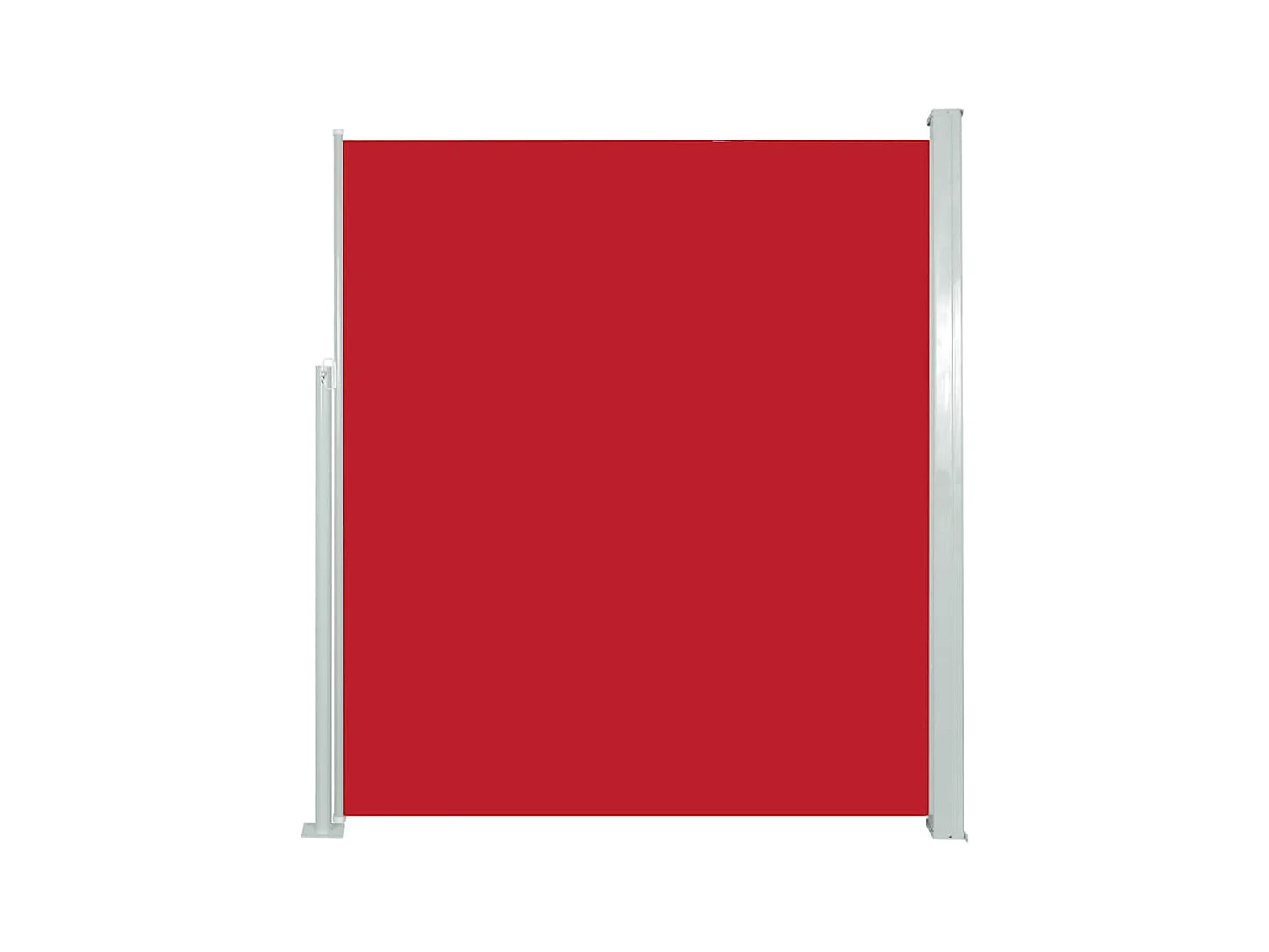 Auvent latéral rétractable 140 x 300 cm Rouge