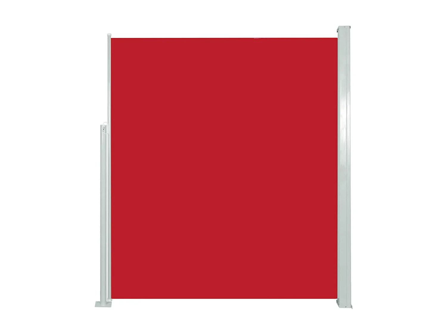 Auvent latéral rétractable 140 x 300 cm Rouge