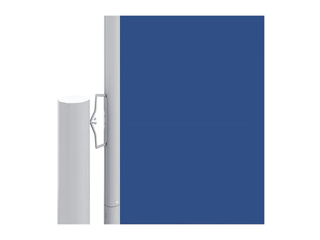 Auvent latéral rétractable Bleu 200x600 cm