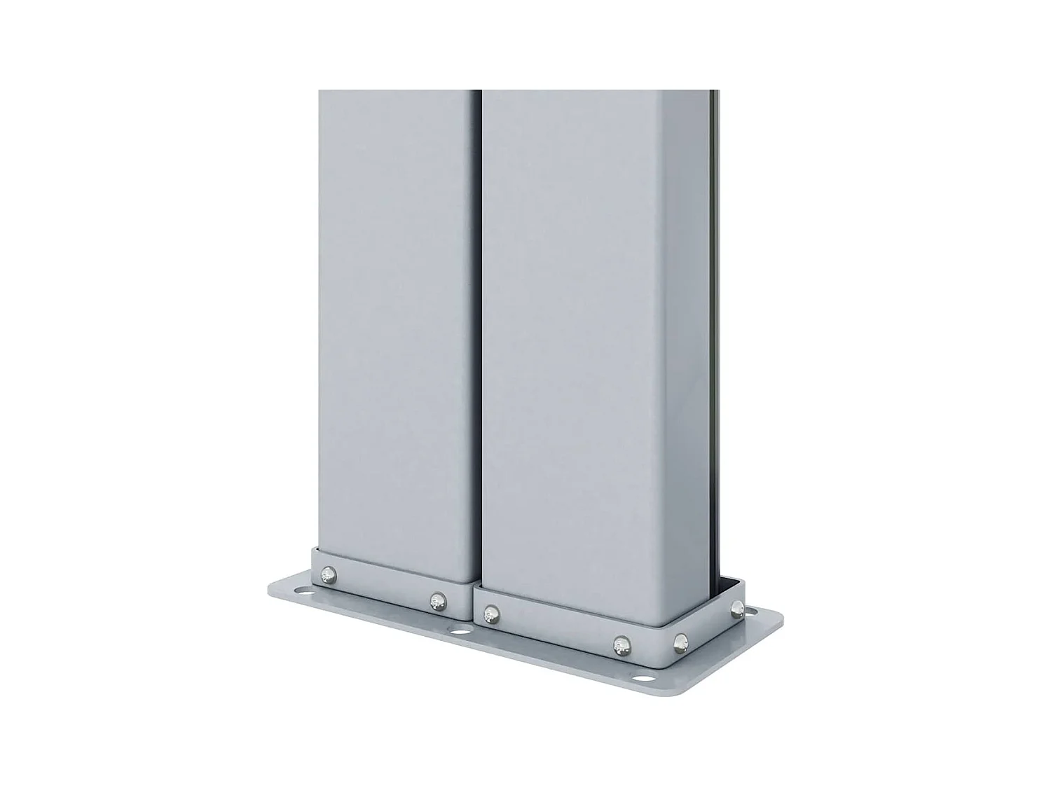 Auvent latéral rétractable Bleu 200x600 cm