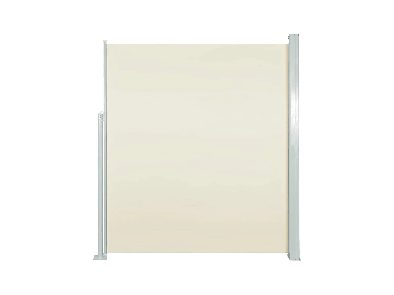 Auvent latéral rétractable 140 x 300 cm Blanc cassé