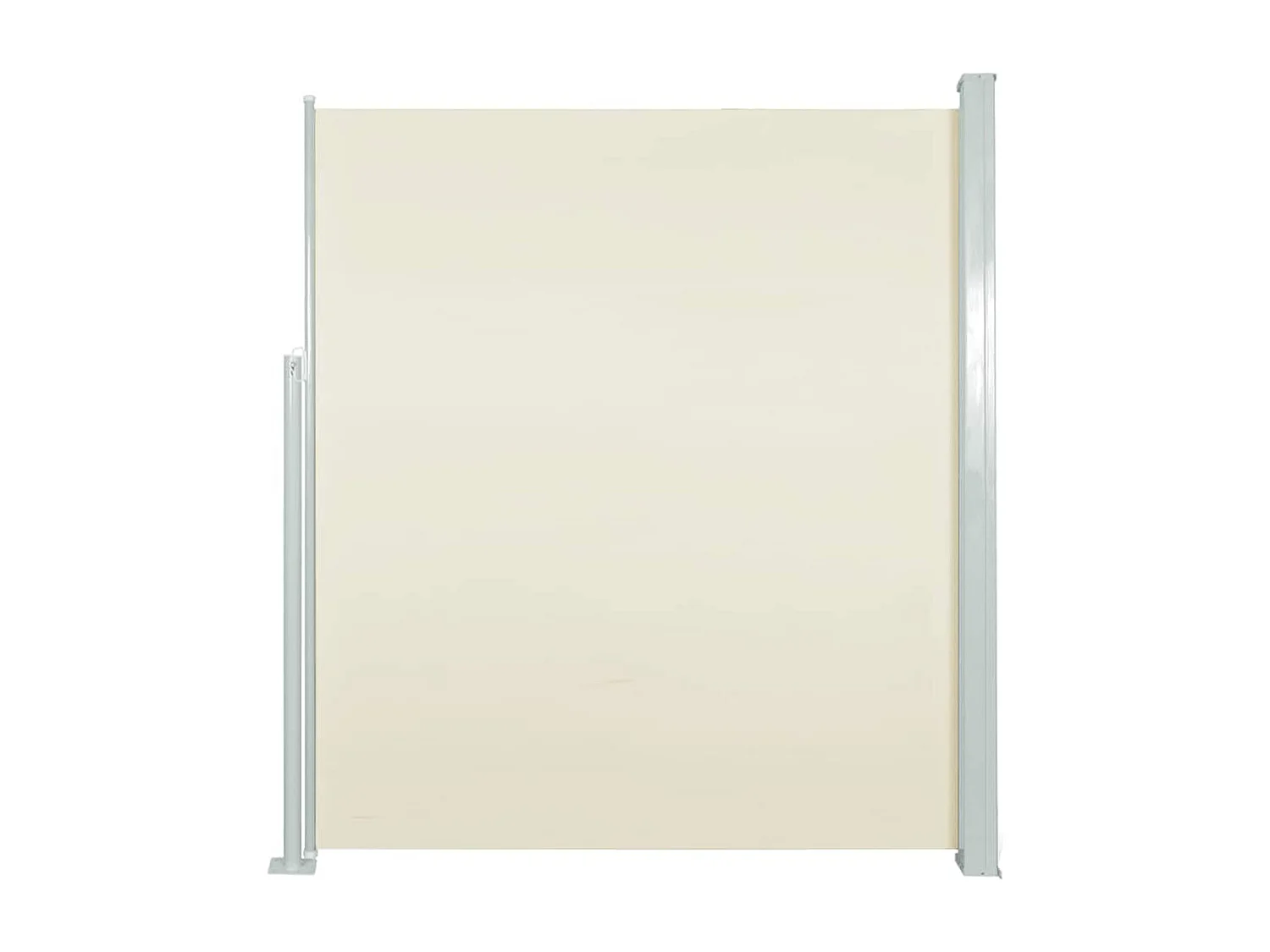 Auvent latéral rétractable 140 x 300 cm Blanc cassé