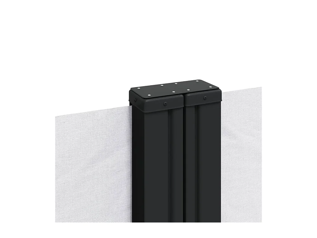 Tenda da sole laterale retrattile bianca 140x600 cm