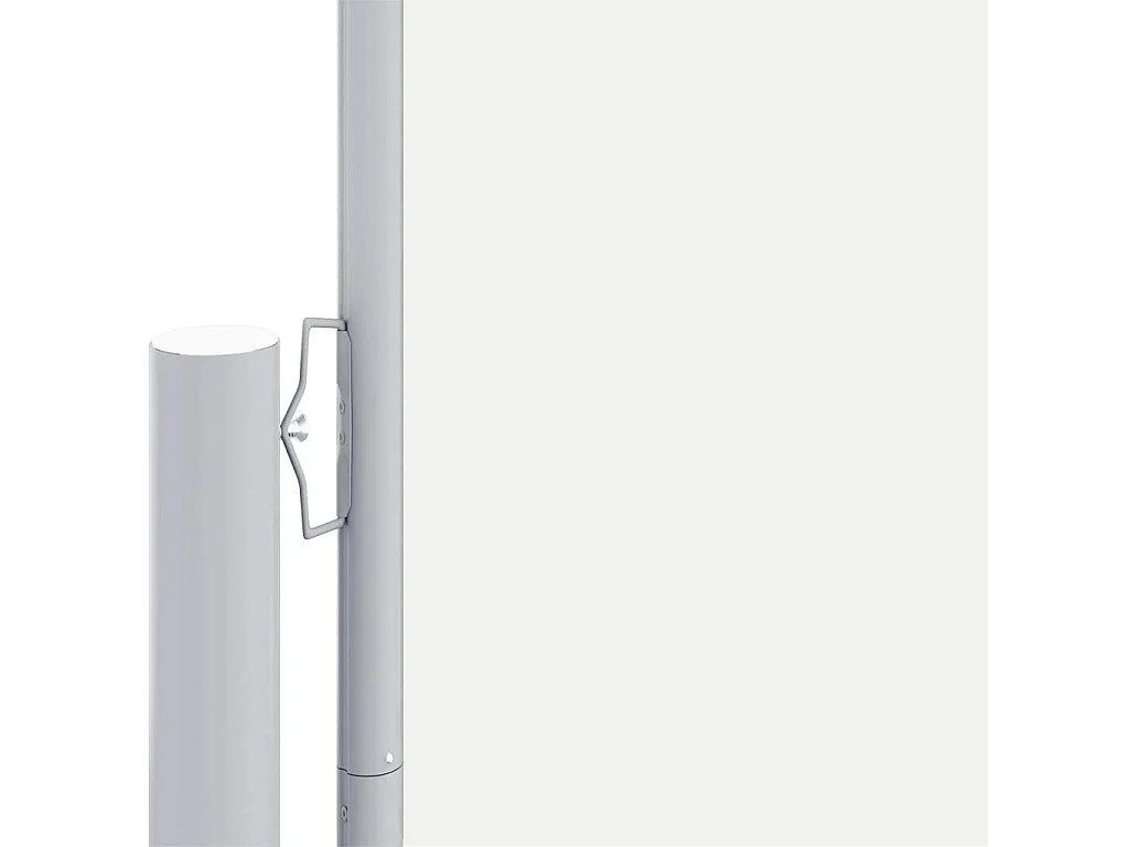 Toldo lateral retráctil Crema 180x1200 cm