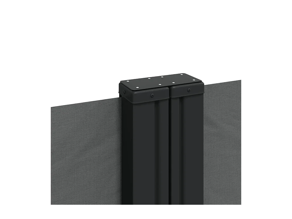 Auvent latéral rétractable anthracite 120x1200 cm