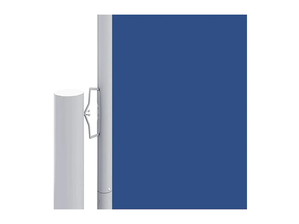 Auvent latéral rétractable Bleu 160x1200 cm