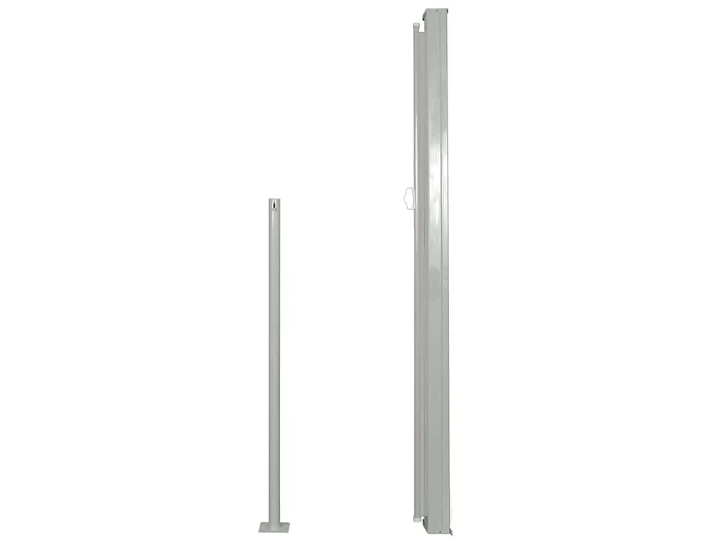 Tenda da sole laterale retrattile 120 x 300 cm Grigio