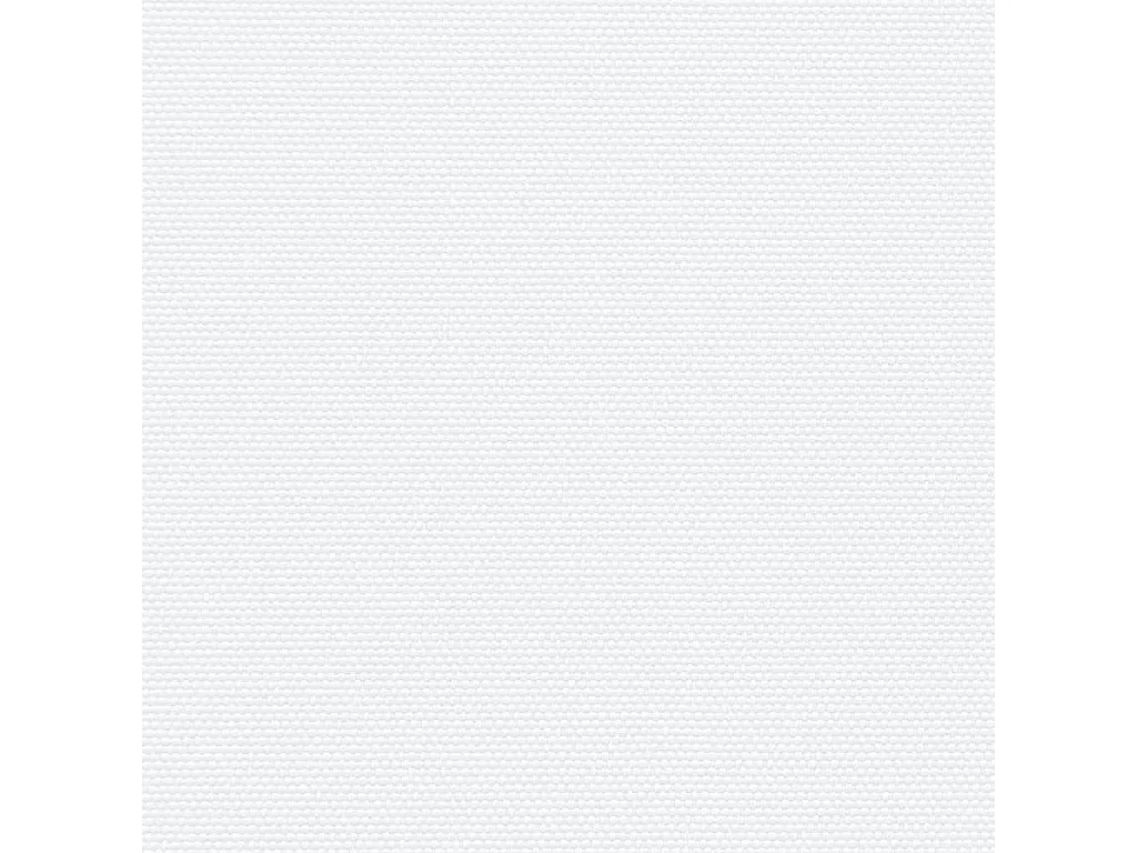 Witte uitschuifbare zijluifel 140x1000 cm