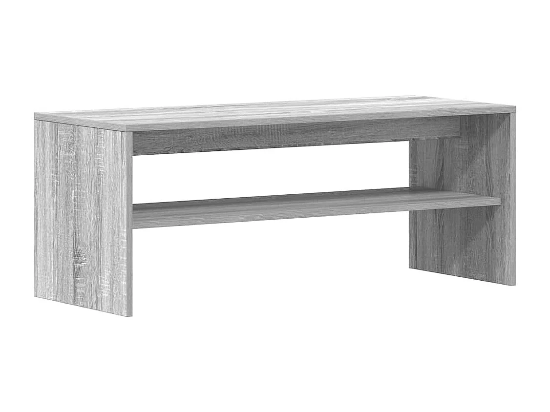 Sonoma Grey TV-meubel 100x40x40 cm bewerkt hout