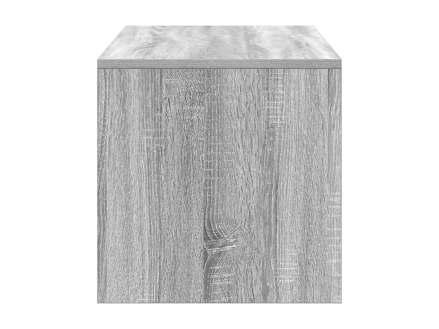Sonoma Grey TV-meubel 100x40x40 cm bewerkt hout