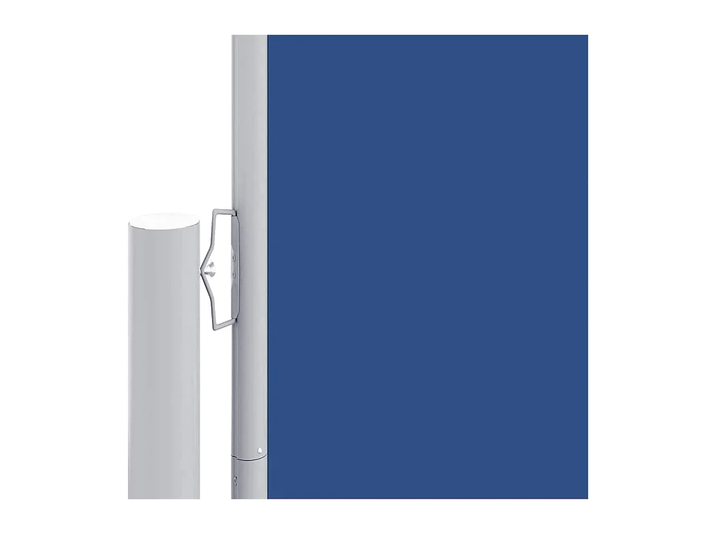 Auvent latéral rétractable Bleu 220x600 cm