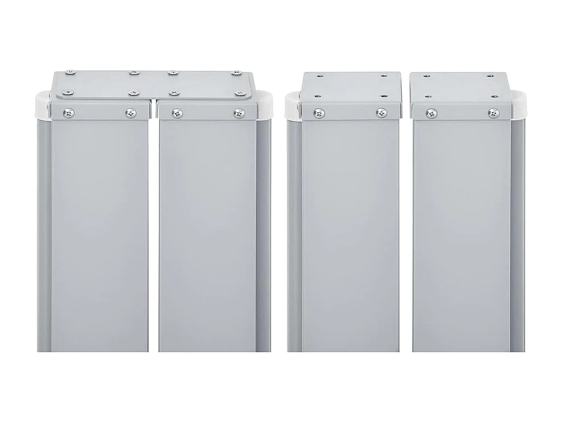 Auvent latéral rétractable Crème 140 x 600 cm