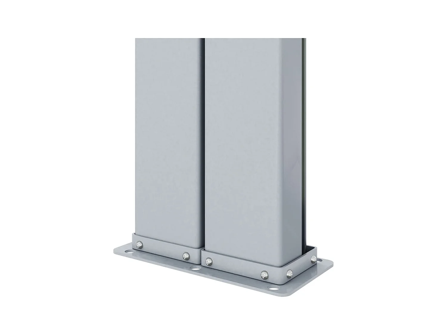 Tenda da sole laterale retrattile Nera 180x1200 cm