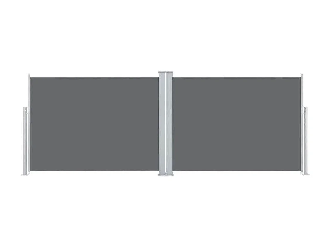 Toldo lateral retráctil Antracita 120 x 1000 cm