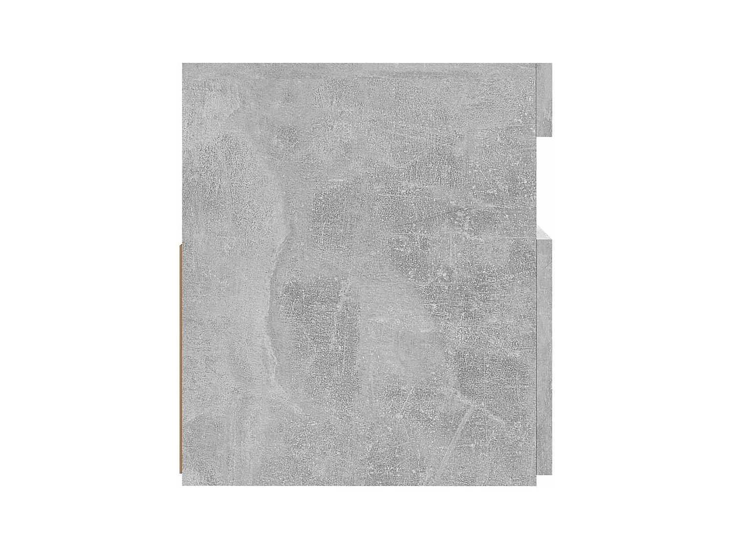 Betongrijs tv-meubel met ledverlichting 120x35x40 cm